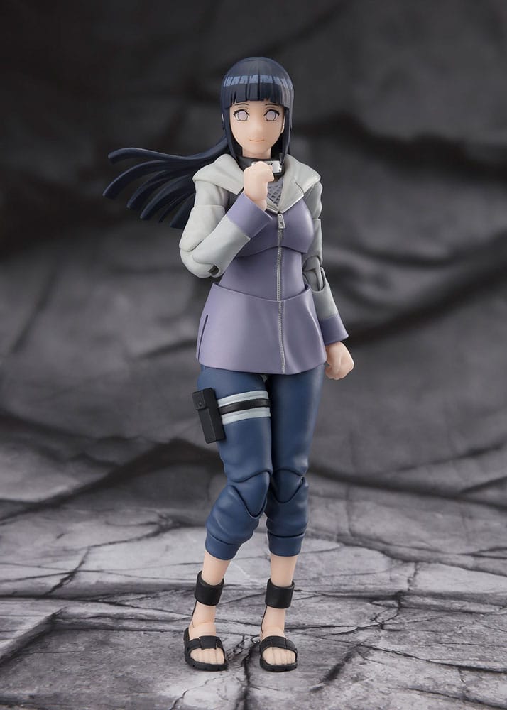 Bandai Tamashii Nations Naruto S.H.Figuarts Action Figure Hinata Hyuga Virtuous Byakugan 13 cm