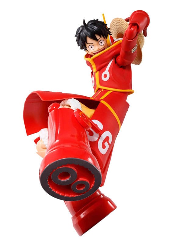 Bandai Tamashii Nations One Piece S.H.Figuarts akční figurka Monkey D. Luffy Future Island Egghead 15 cm