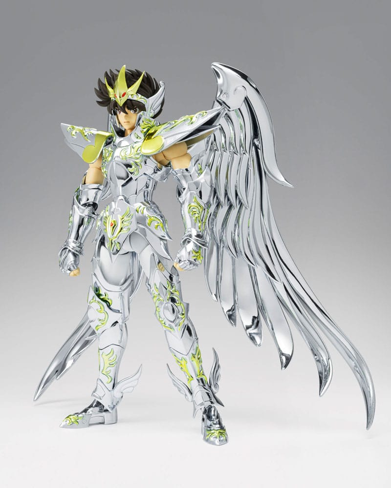 Bandai Tamashii Nations Saint Seiya Saint Cloth Myth Ex Action Figure Pegasus Seiya God Cloth 17 cm