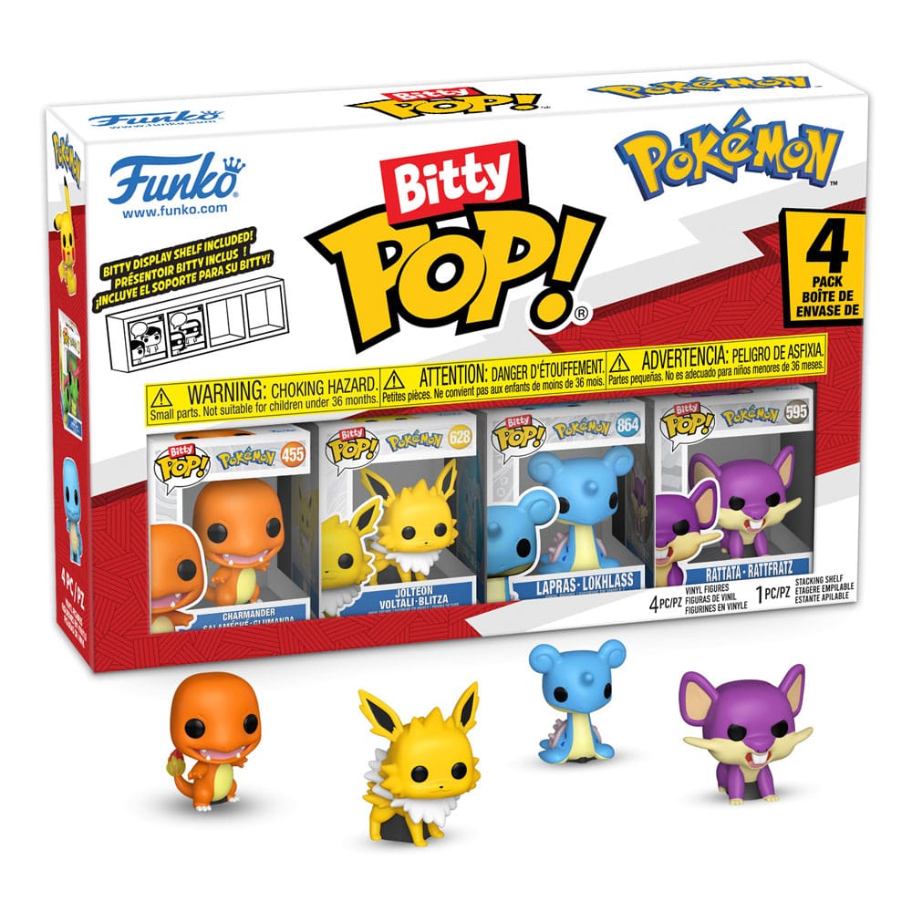 Funko Pokémon Bitty POP! Vinyl 4-Pack figurek Series 2 2 cm