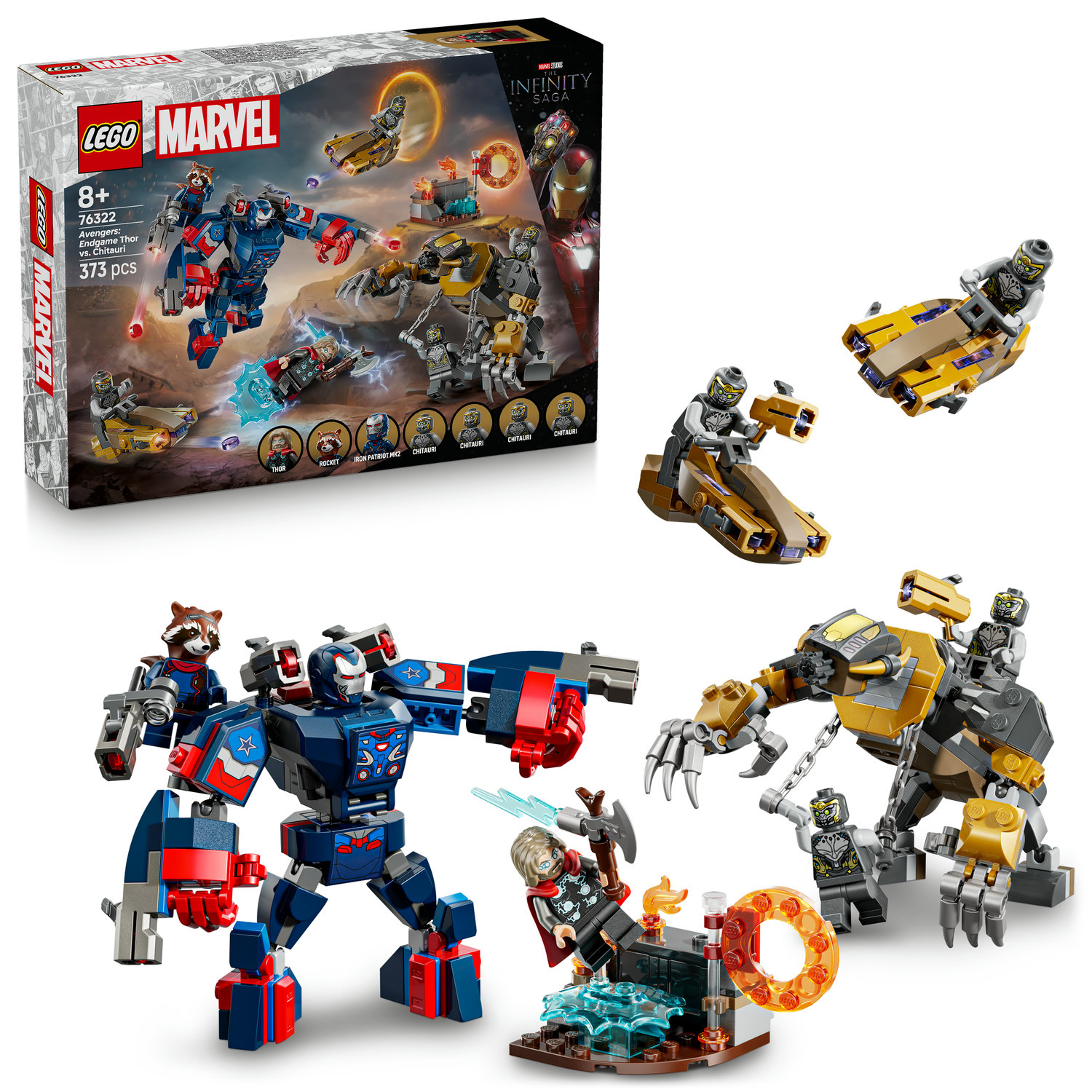 Lego Marvel Super Heroes™ LEGO® Avengers: Endgame Thor vs. Chitauri (76322)