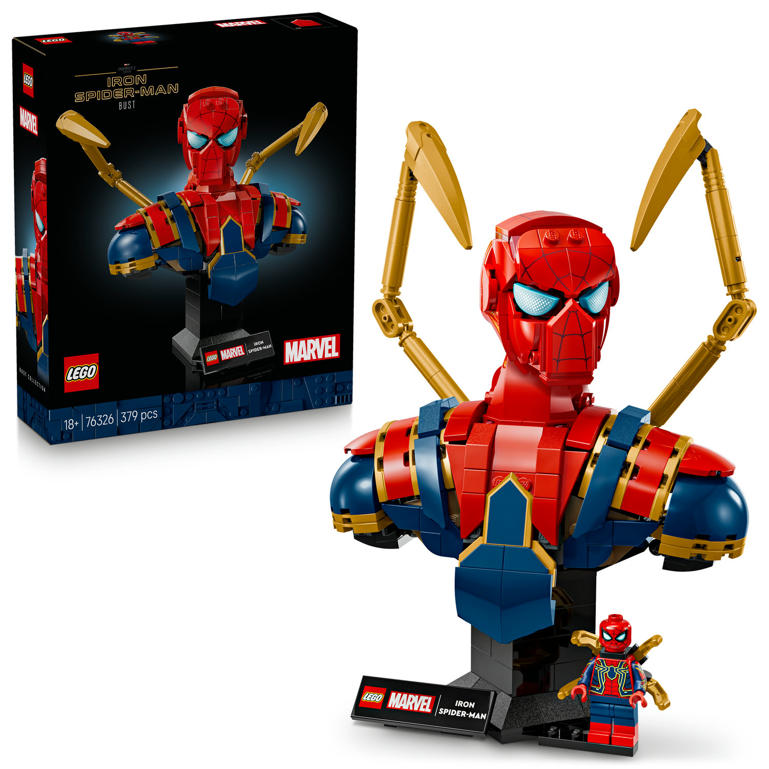 Lego Marvel Super Heroes™ LEGO® Busta Iron Spider-Mana (76326)