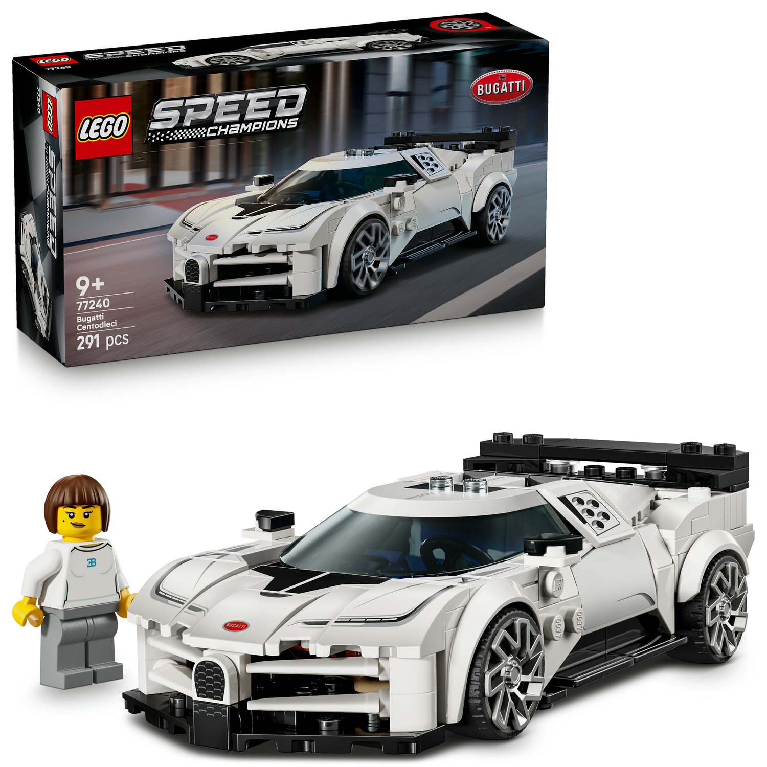 Lego Speed Champions LEGO® Hyper sportovní auto Bugatti Centodieci (77240)