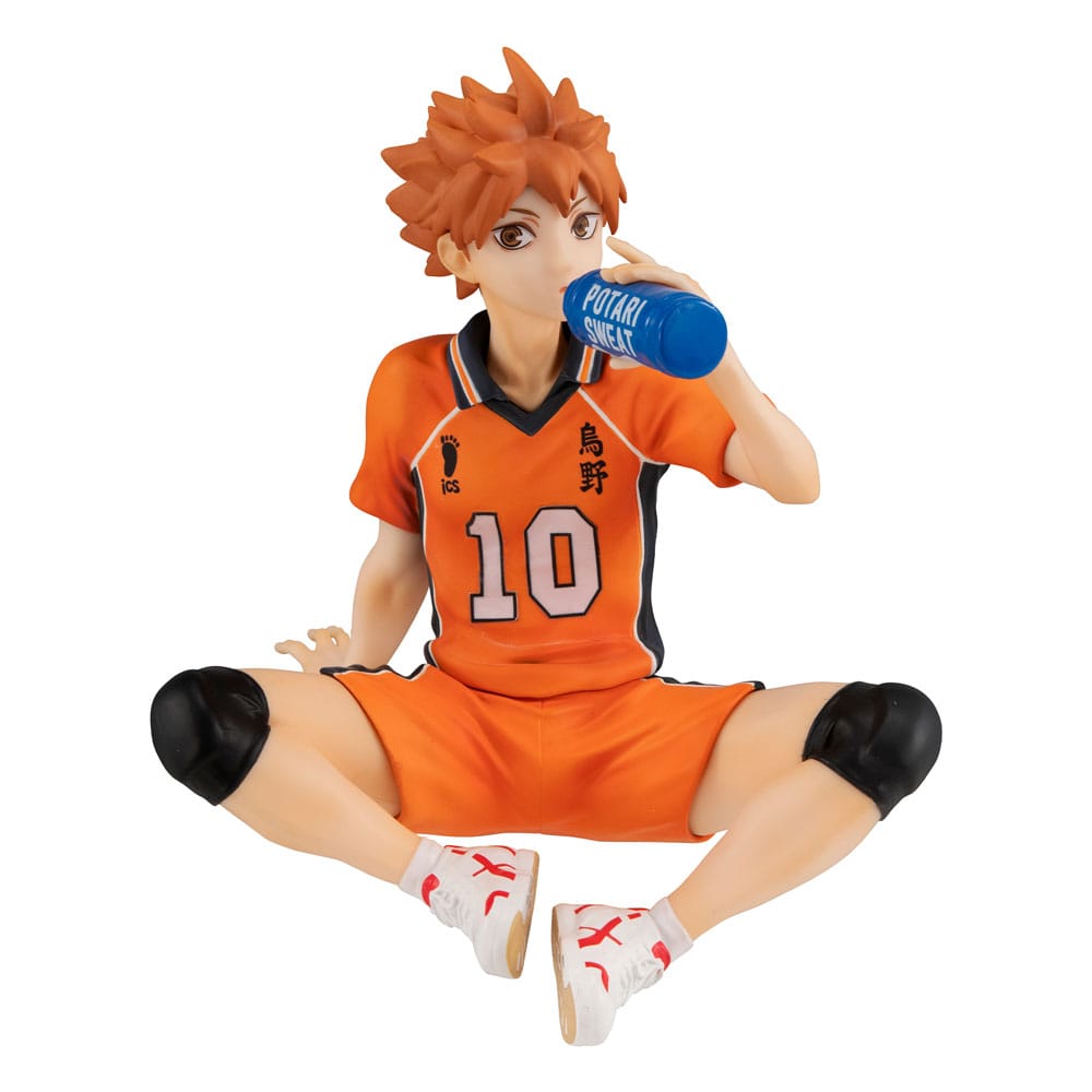 Megahouse Haikyu!! G.E.M. Series PVC soška Atsumu Shoyo Hinata Second Uniform Ver. Palm Size 9 cm