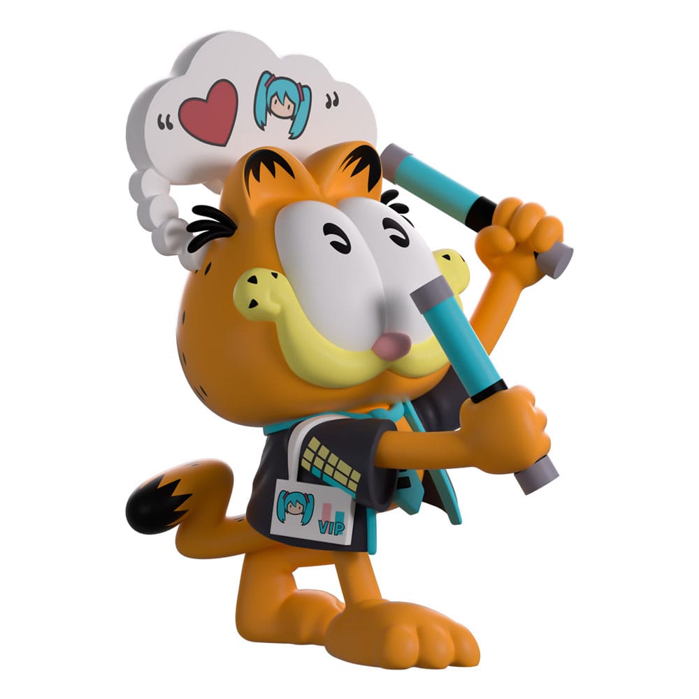 Youtooz Hatsune Miku x Garfield vinylová figurka Miku Concert Garfield 13 cm