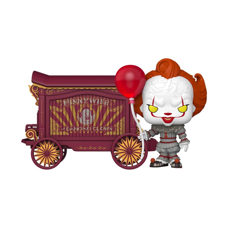 Funko It-Welcome to Derry POP! Town vinylová figurka Pennywise & Wagon 9 cm