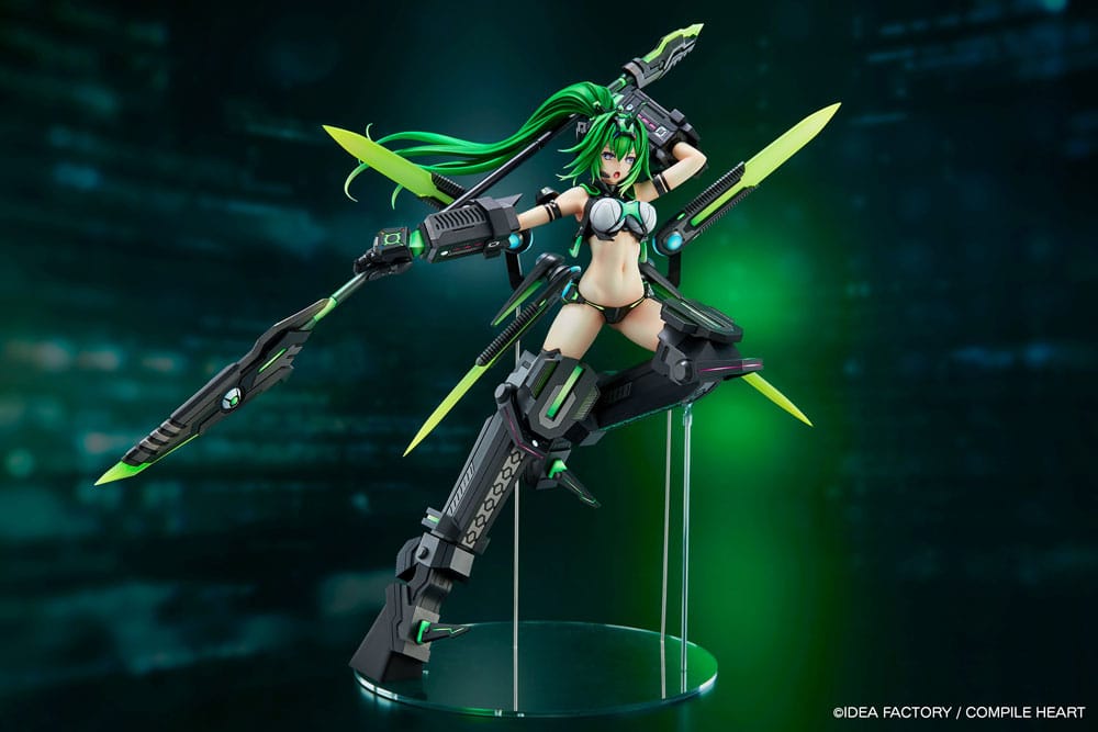 Vertex New Dimension Game Neptunia VII PVC soška 1/7 Next Green 38 cm