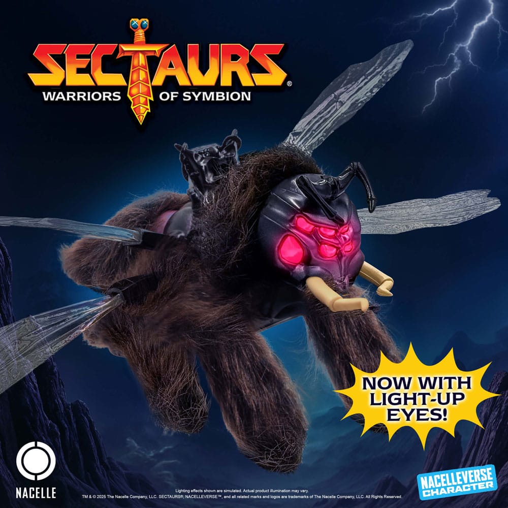 Nacelle Consumer Products Sectaurs: Warriors of Symbion akční figurka Wave 2 SpiderFlyer 23 cm
