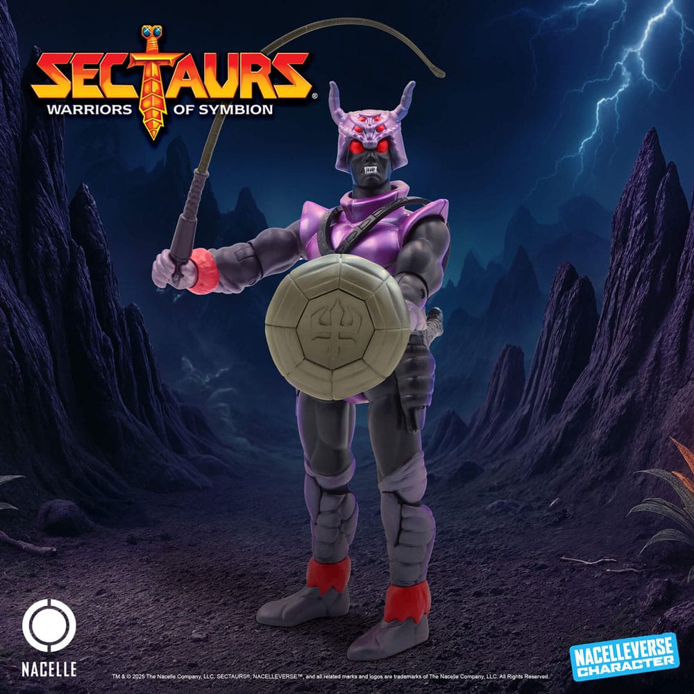 Nacelle Consumer Products Sectaurs: Warriors of Symbion akční figurka Wave 2 General Spidrax 23 cm