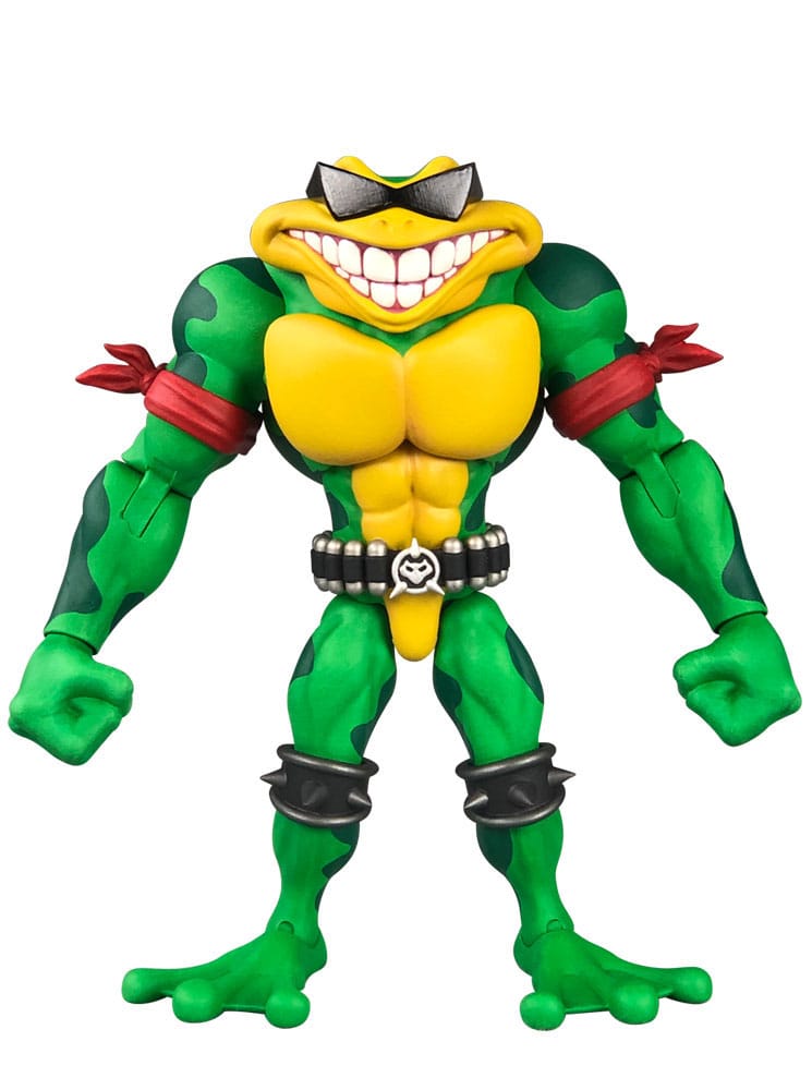 Premium DNA Toys Battletoads Anthology Series Action Figure Wave 1: Rash 15 cm