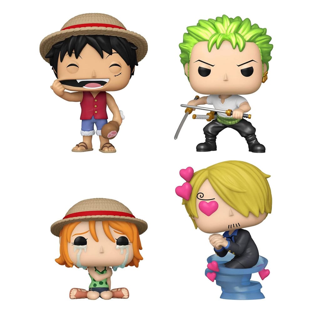 Funko One Piece POP! Vinylové figurky 4-Pack Refresh 4PK(EMEA) 9 cm