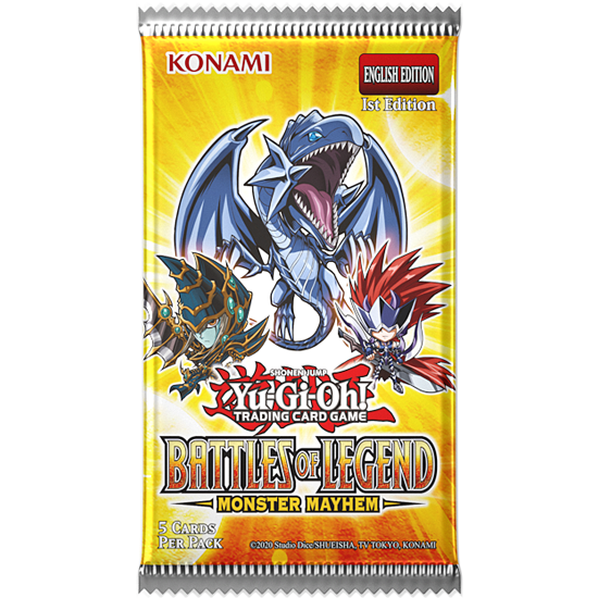 Konami Yu-Gi-Oh! TCG – Battles of Legend: Monster Mayhem Booster