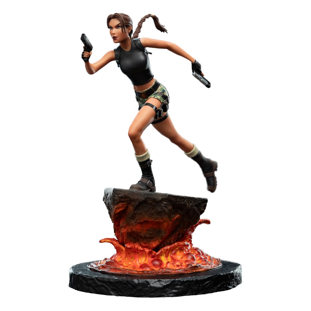 Weta Workshop Tomb Raider Mini soška Lara Croft: The Sanctuary of Flame 18 cm
