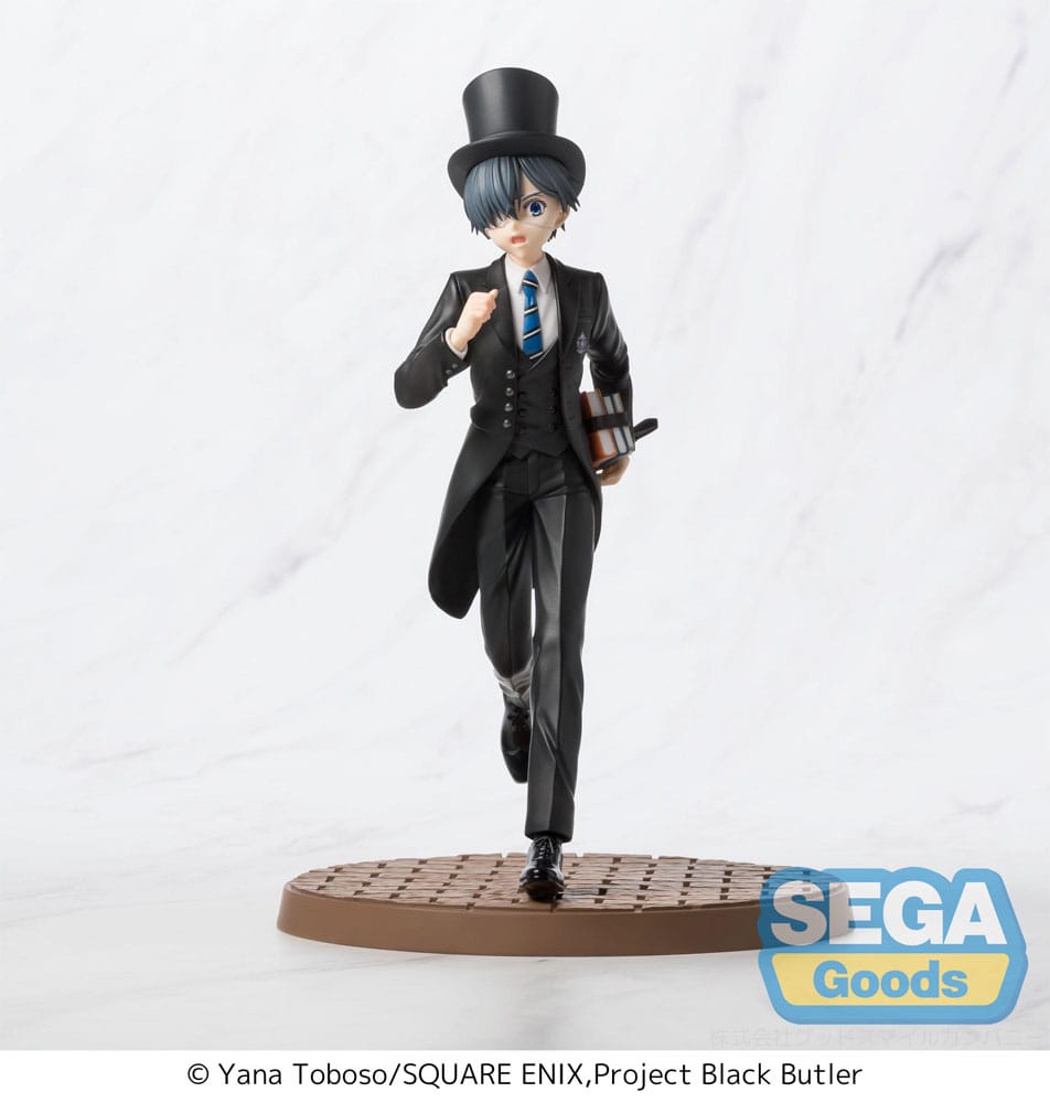 Sega Black Butler: Boarding School Arc Luminasta PVC soška Ciel Phantomhive 22 cm