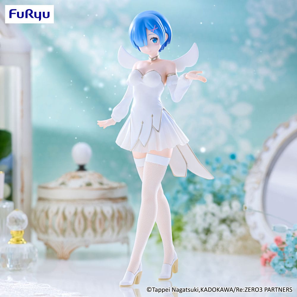Furyu Re:Zero - Starting Life in Another World BiCute Pure PVC soška Rem Little Wings 25 cm