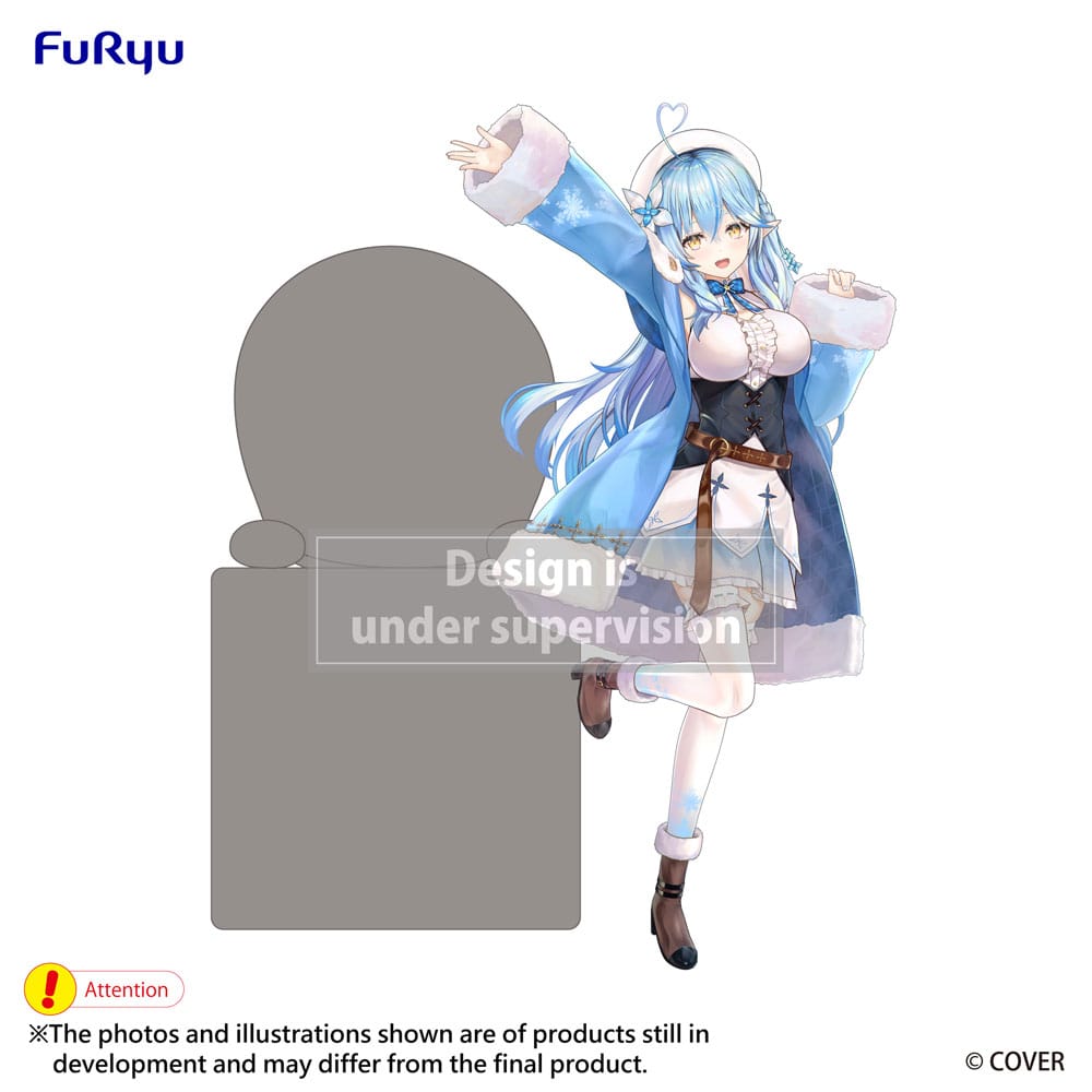Furyu Hololive Production Hikkake PVC soška Yukihana Lamy 10 cm
