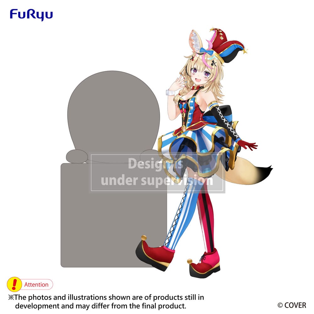 Furyu Hololive Production Hikkake PVC soška Omaru Polka 10 cm