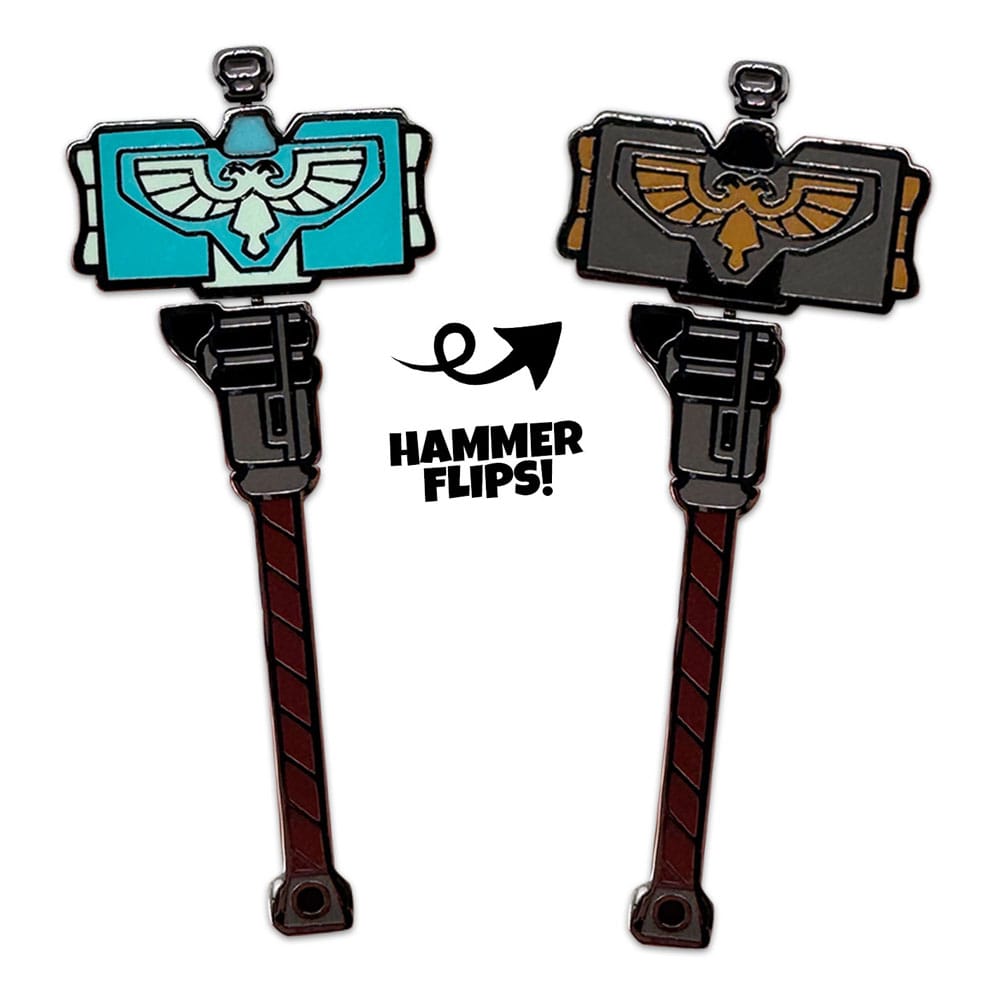 Youtooz Space Marine 2 přípínáček Thunder Hammer 5 cm