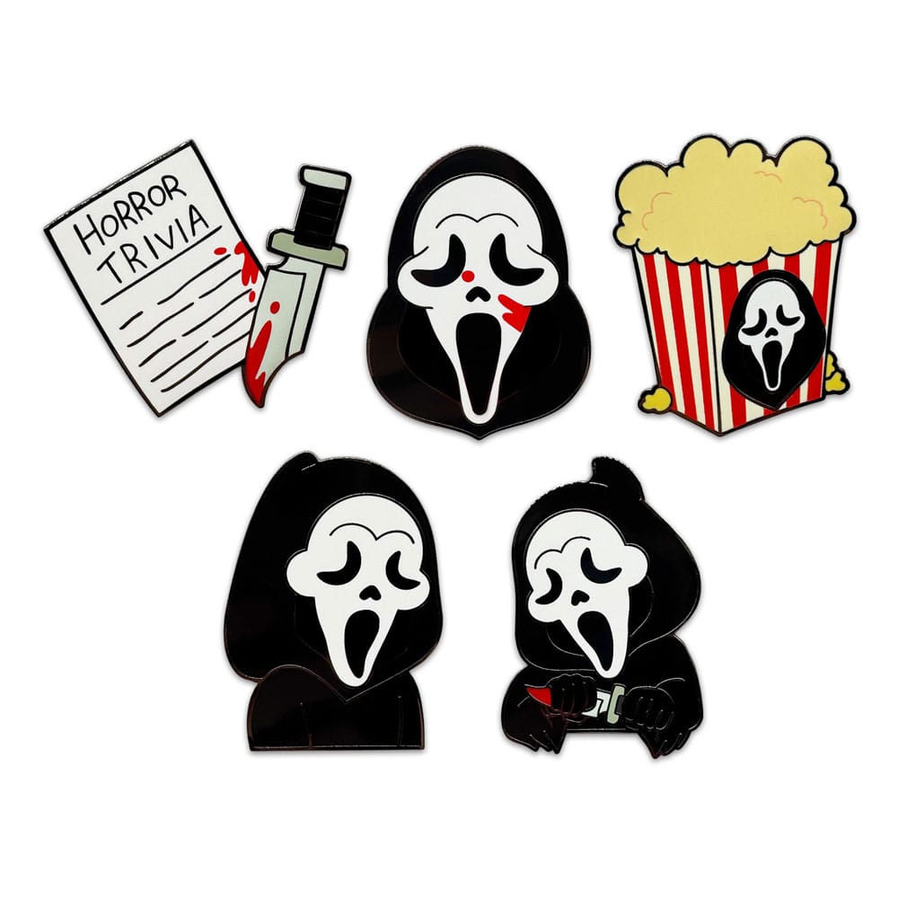 Youtooz Scream Set přípínáčků Ver. 2 3 cm (6)