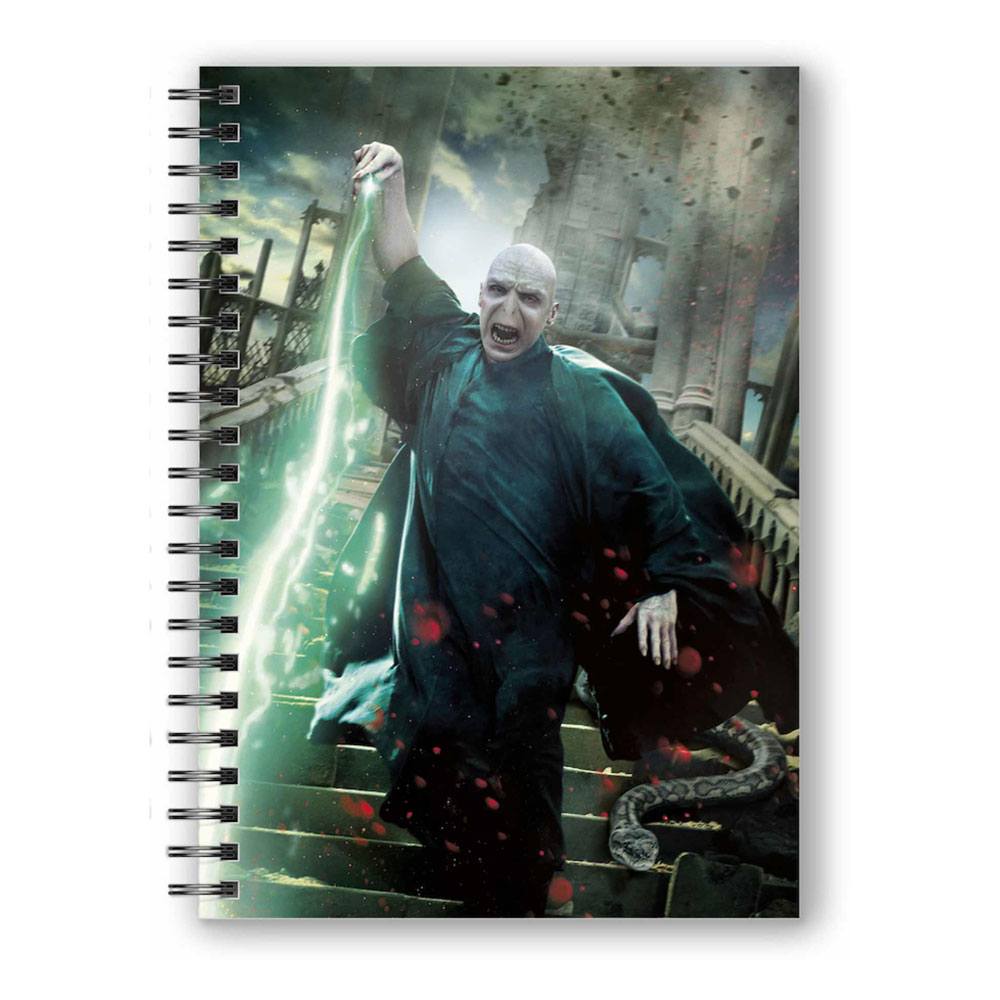 SD Toys Harry Potter zápisník 3D-Effect Voldemort Poster