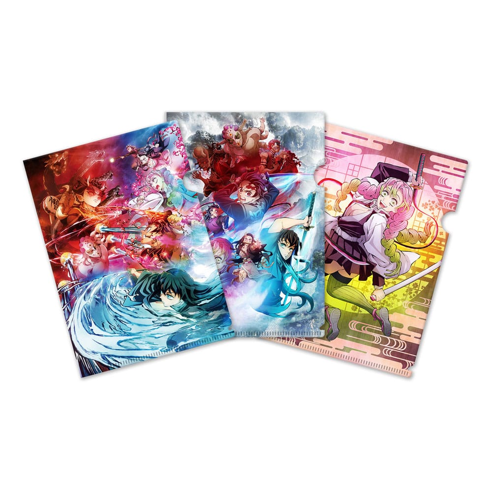 Sakami Merchandise Demon Slayer: Kimetsu no Yaiba Clearfile 3-Set 01