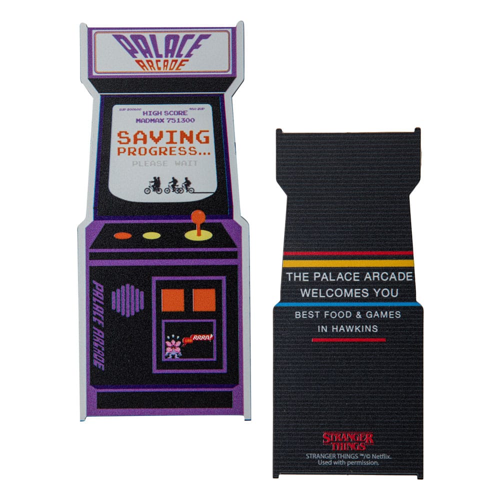 Cinereplicas Stranger Things záložka Arcade Metal