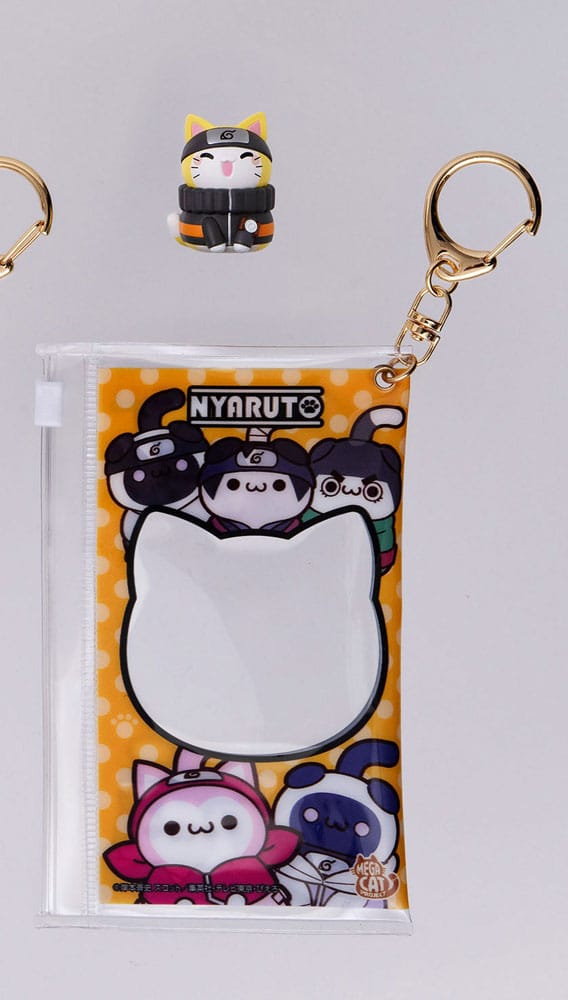 Megahouse Naruto Shippuden Mega Cat Project Nyaruto Series Trading figurka with pouch Naruto 2025 Limited Edition 7 cm