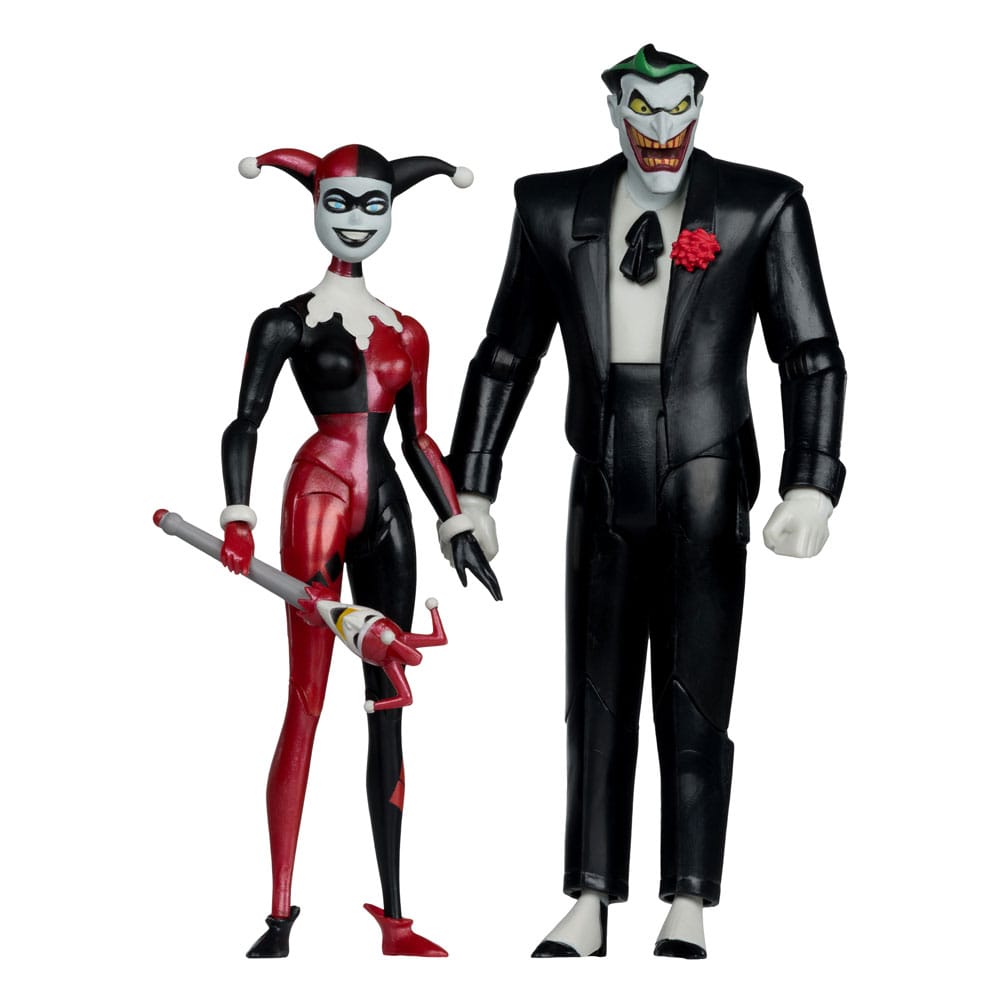 McFarlane Toys Batman: The Animated Series DC Direct akční figurka Harley Quinn & The Joker (Mad Love) (Gold Label) 18 cm