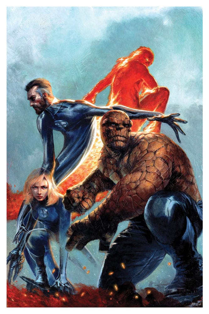 Sideshow Collectibles Marvel Art Print The Fantastic Four 41 x 61 cm - nerámováno