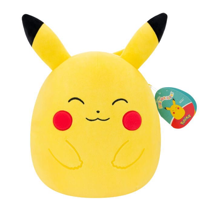 Jazwares Pokémon Squishmallows plyšák Happy Pikachu 25 cm