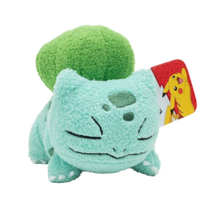 Jazwares Pokémon Sleeping plyšák Bulbasaur 12 cm