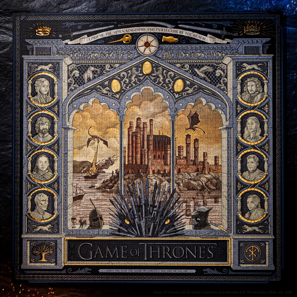 Theory11 Game of Thrones multi-dimensional puzzle (1000 dílků)
