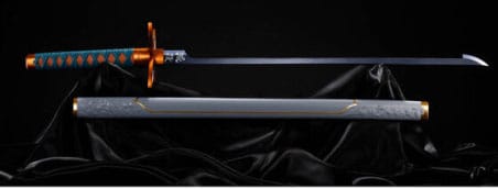 Bandai Tamashii Nations Demon Slayer: Kimetsu no Yaiba Proplica replika 1/1 Nichirin Sword (Shinobo Kocho) 88 cm