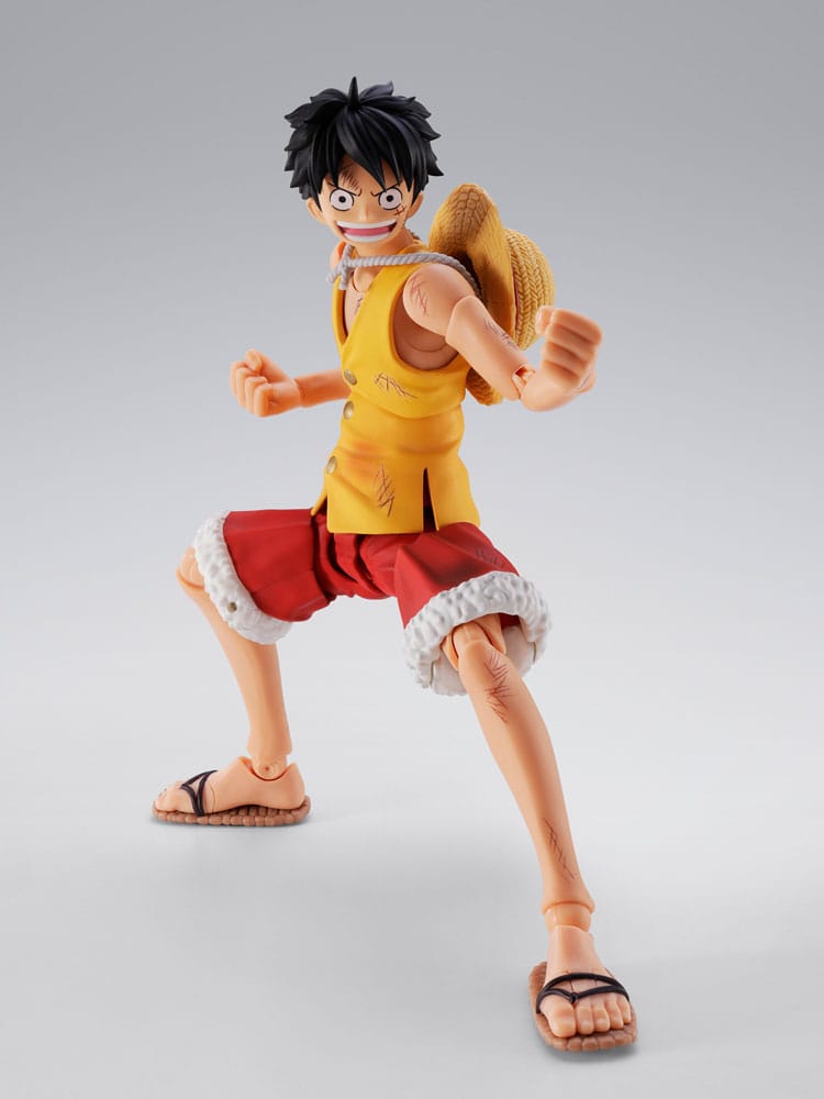 Bandai Tamashii Nations One Piece S.H.Figuarts akční figurka Monkey D. Luffy Marineford 15 cm
