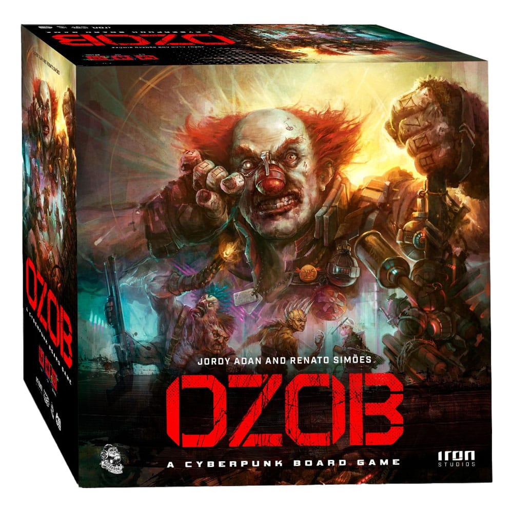 Iron Studios Ozob: A Cyberpunk Board Game - desková hra
