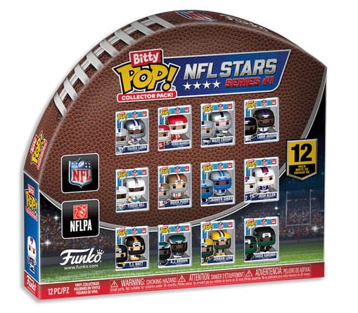 Funko NFL Bitty POP! vinylové figurky Multipack 2,5 cm Display (12)