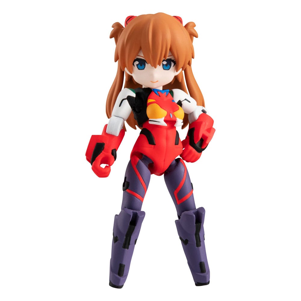 Megahouse Evangelion Desktop Army figurka Shikinami Asuka Langley & Evangelion 2 8 - 15 cm