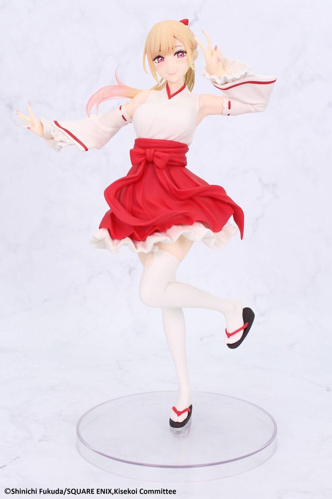 System Service My Dress-Up Darling Vivit PVC soška Marin Kitagawa Shrine Maiden Ver. 20 cm