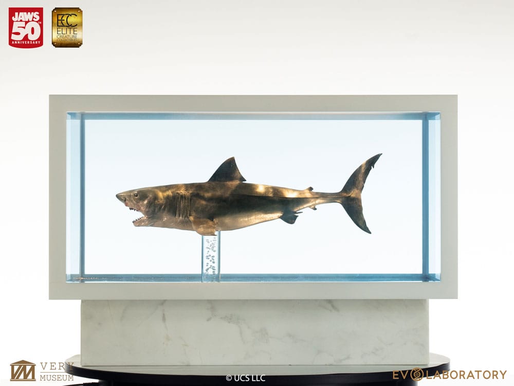 Elite Creature Collectibles Jaws maketa 1/18 Jaws Bronze 60 cm