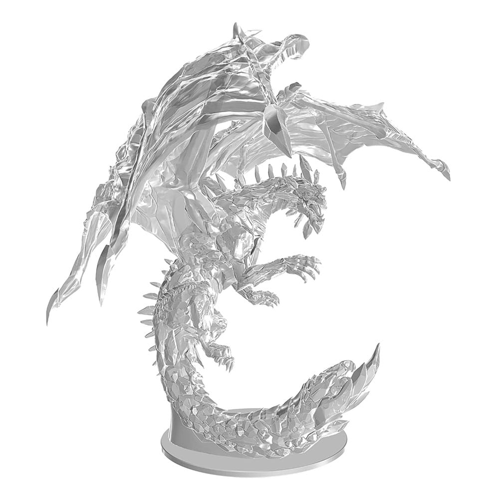 WizKids D&D Nolzur's Marvelous Miniatures nenabarvená miniatura Adult Amethyst Dragon 38 cm