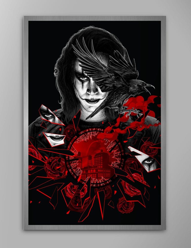 Hollywood Collectibles Group The Crow umělecký tisk Limited Edition 51 x 76 cm