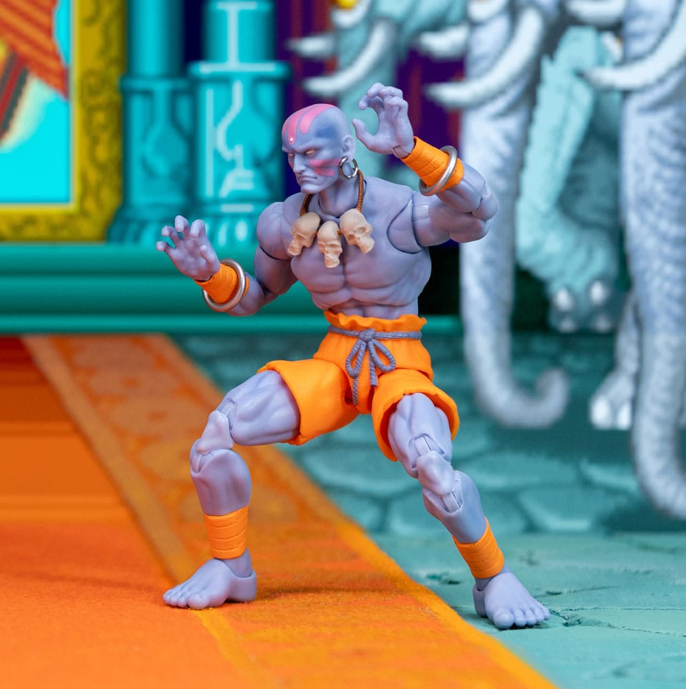 Jada Toys Ultra Street Fighter II: The Final Challengers akční figurka 1/12 Dhalsim Deluxe 15 cm