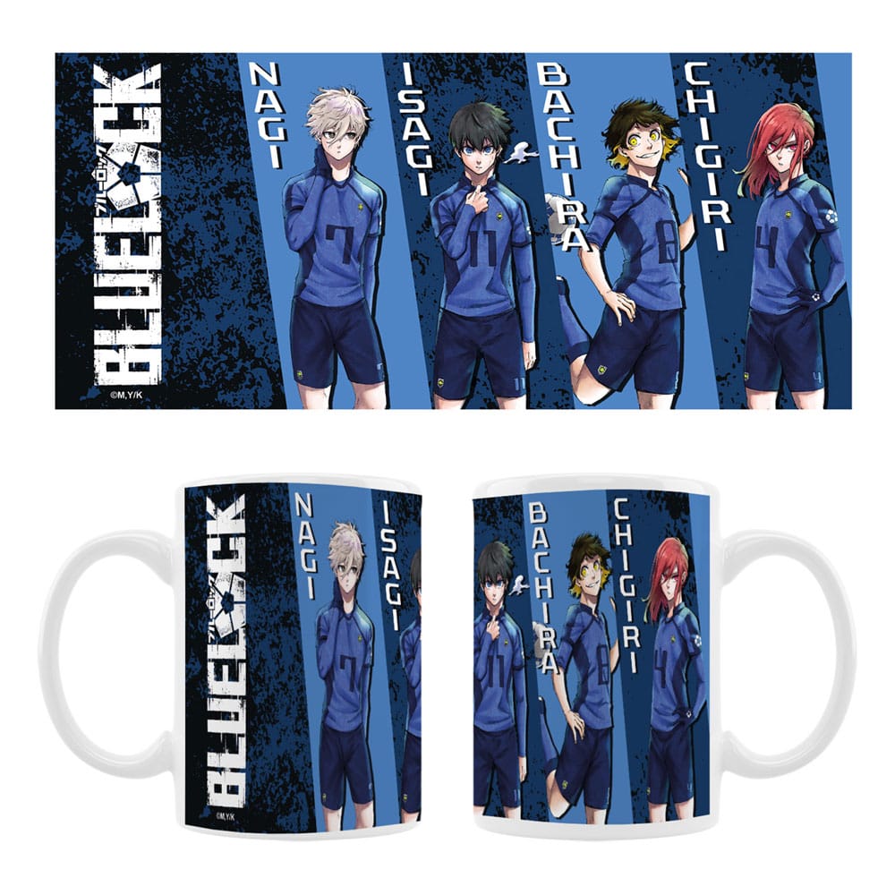 Sakami Merchandise Blue Lock hrneček Nagi, Isagi, Bachira & Chigiri
