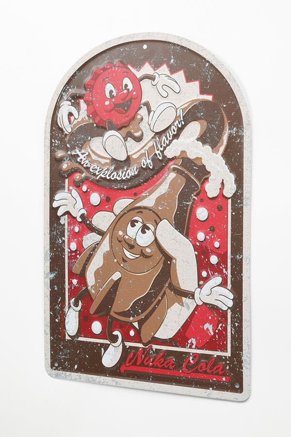 DEVplus Fallout plechový nápis Vintage Ad 30 x 45 cm