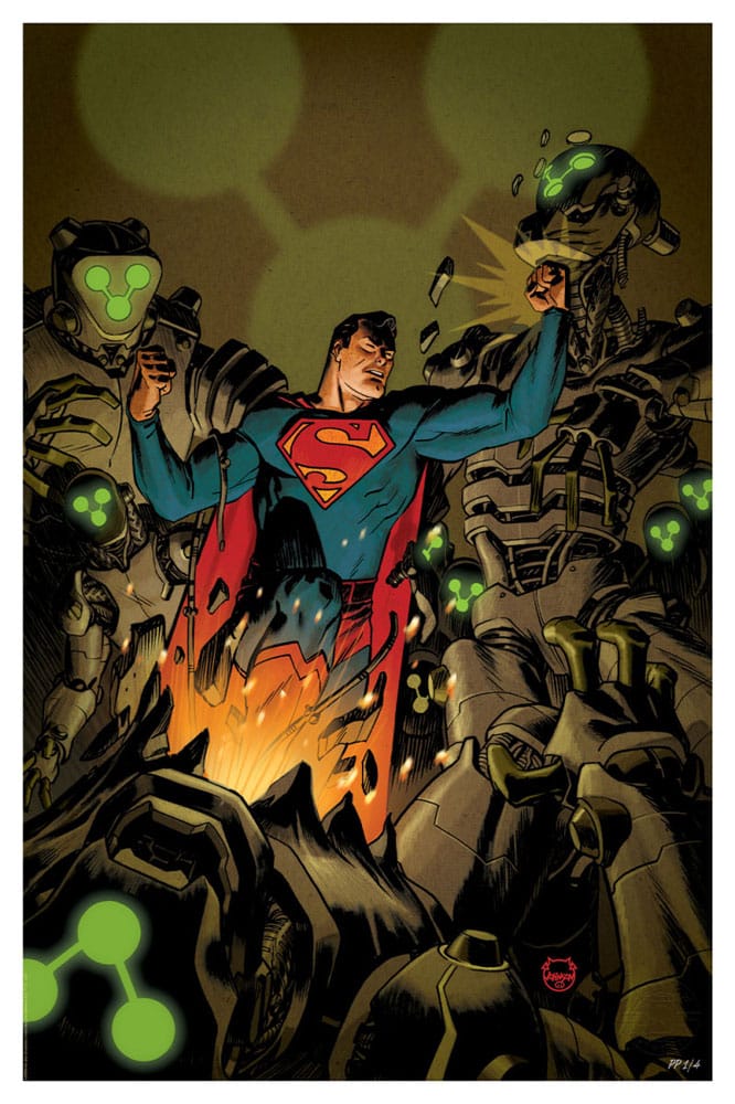 Sideshow Collectibles DC Comics Art Print Superman Space Age 61 x 41 cm - unframed