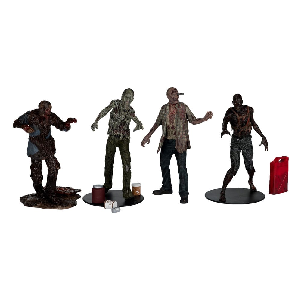 McFarlane Toys The Walking Dead akční figurky 4-Pack Walkers 13 cm