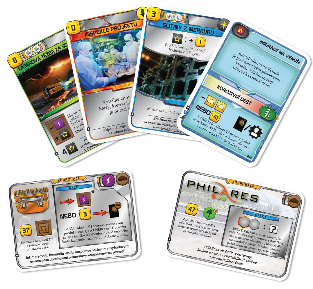 Mindok Mars: Teraformace - rozšíření deskové hry - 20 promo karet (CZ)