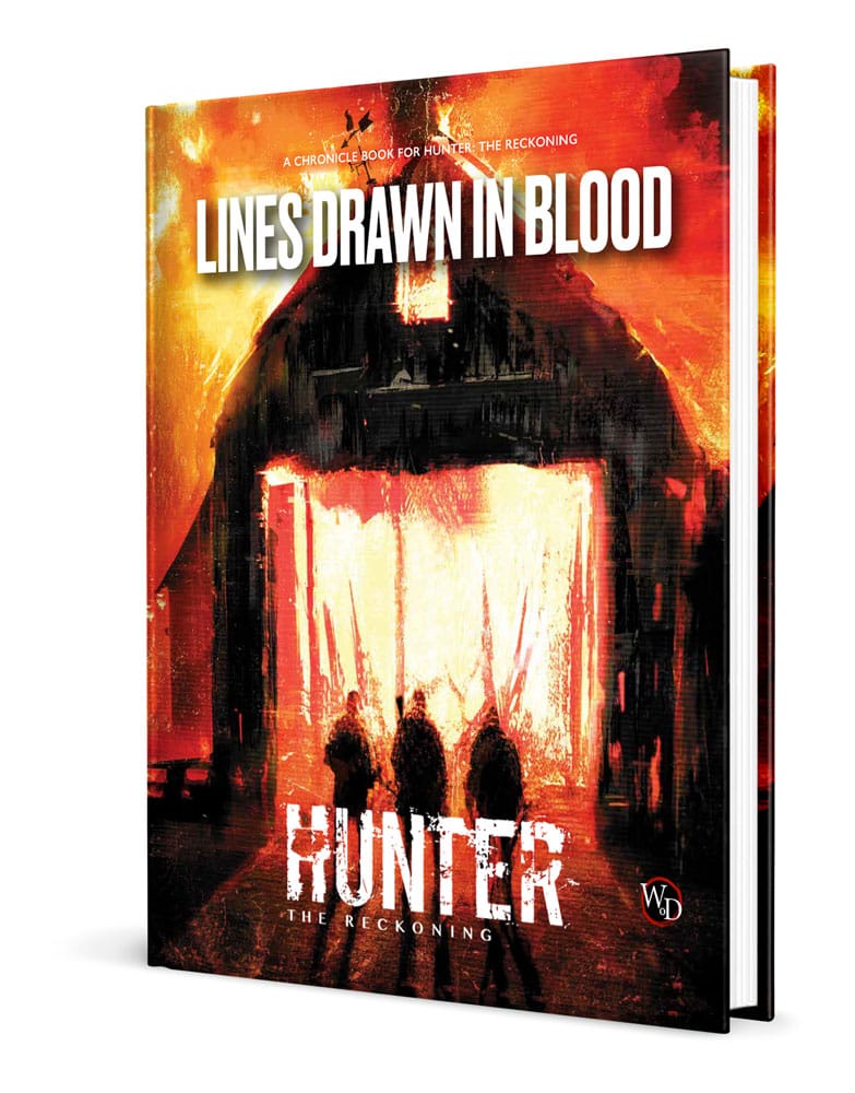 Renegade Hunter: The Reckoning 5th Edition RPG book Lines Drawn in Blood Sourcebook - EN