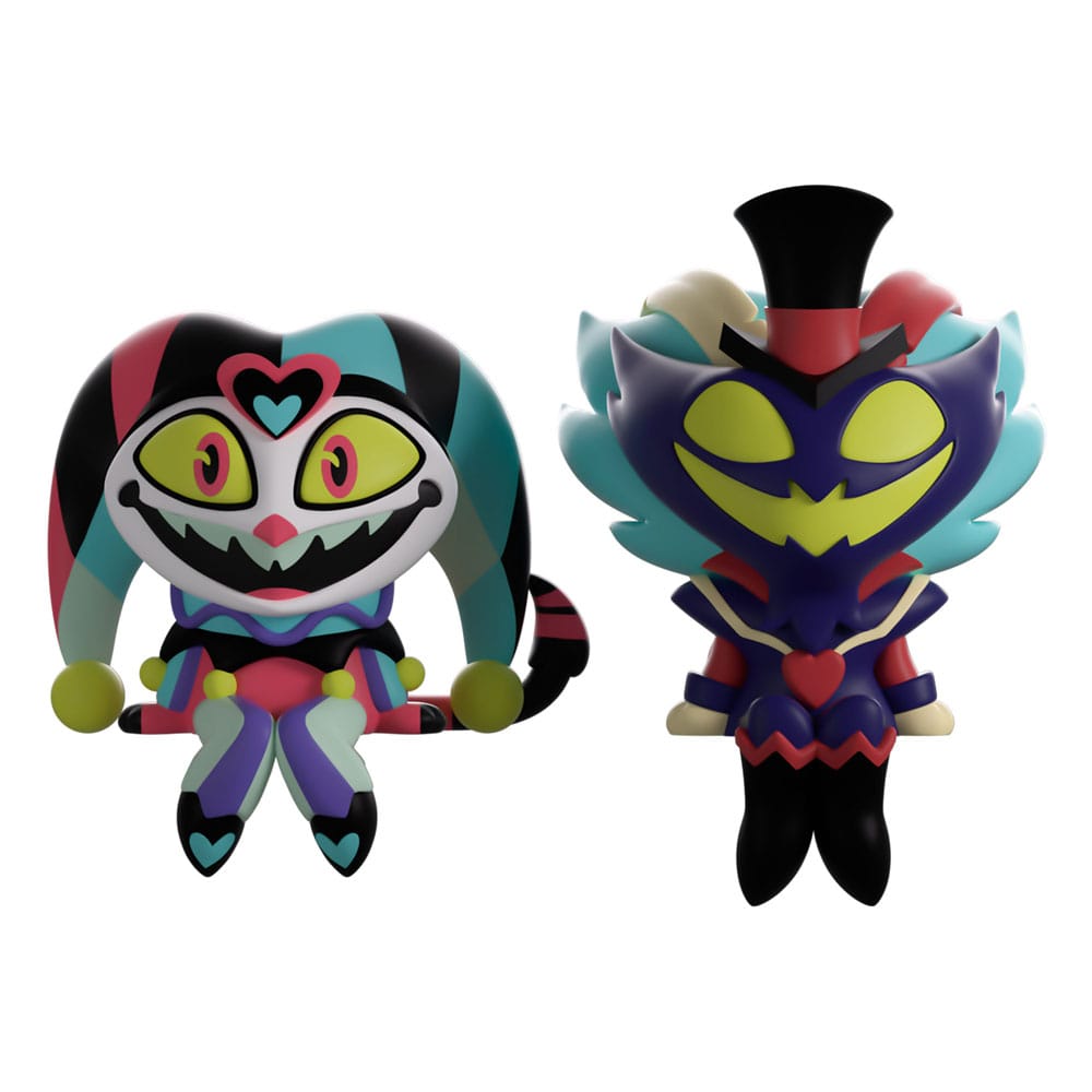 Youtooz Helluva Boss vinylové figurky Fizz & Ozzie Monitor Buddiez