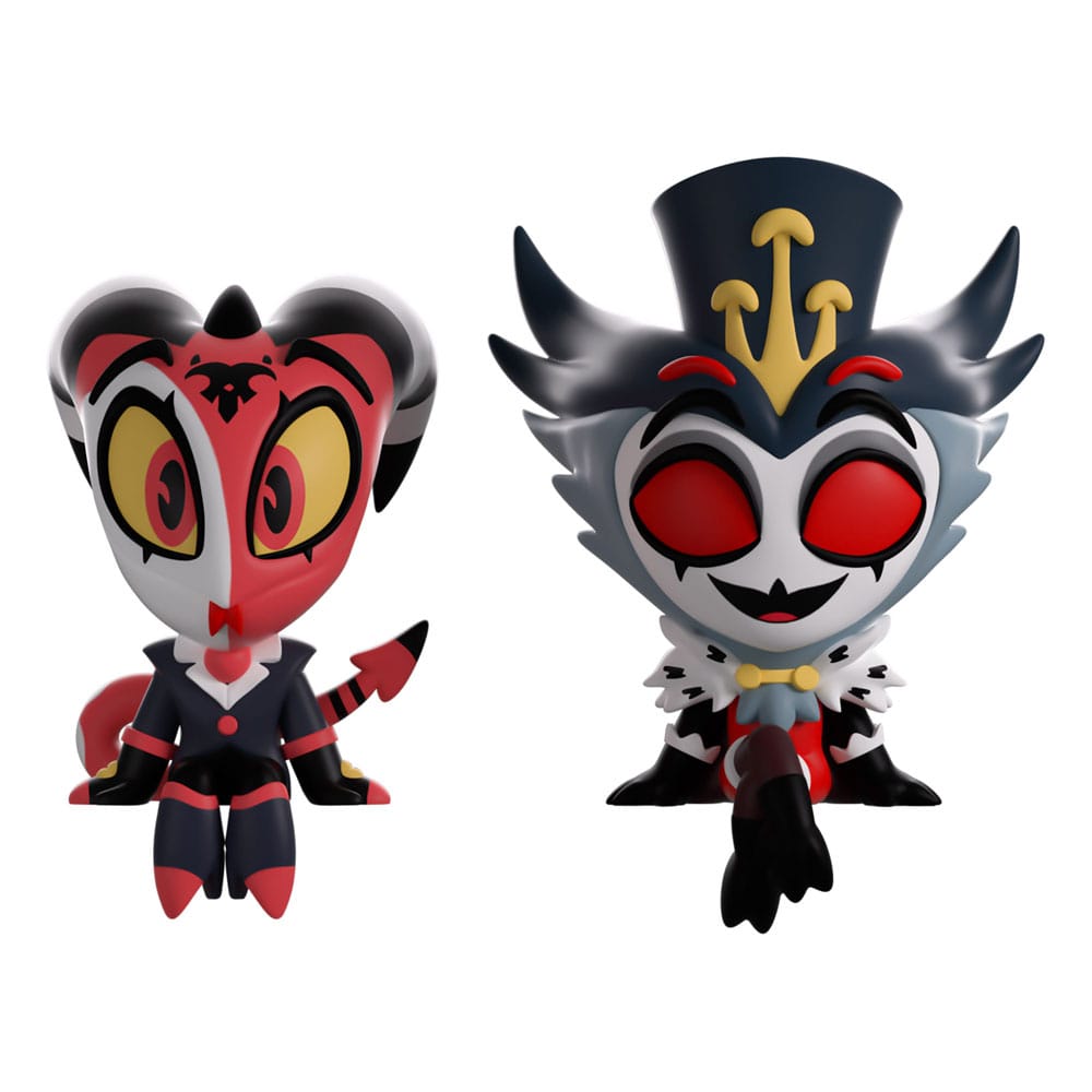 Youtooz Helluva Boss vinylové figurky Blitzo & Stolas Monitor Buddiez